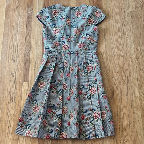 Brooks Brothers Multicolor Embroidered Dress - Picture 3 of 4